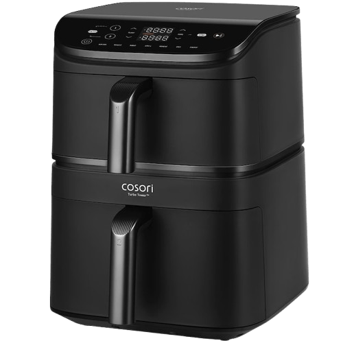 Двоен фритюрник с горещ въздух Cosori CAF-DC121 Turbo Tower