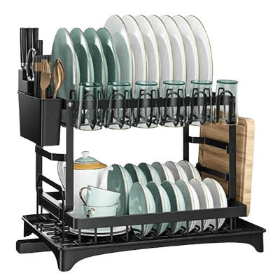 Сушилник за съдове NEVERMORE черен