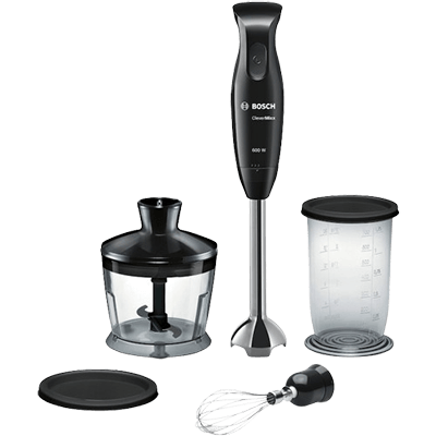 Вертикален миксер Bosch, черен 600W