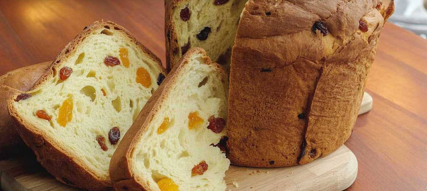 Коледен сладкиш панетоне в еър фрайър