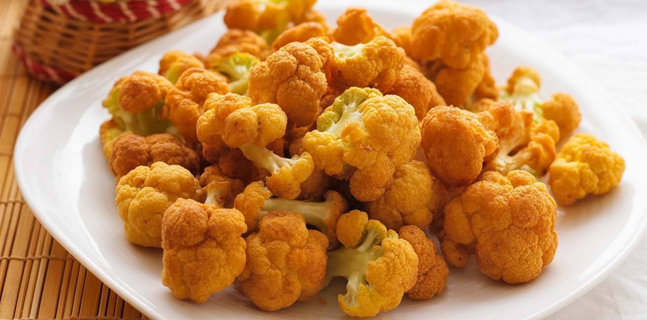 Печен карфиол в еър фрайър