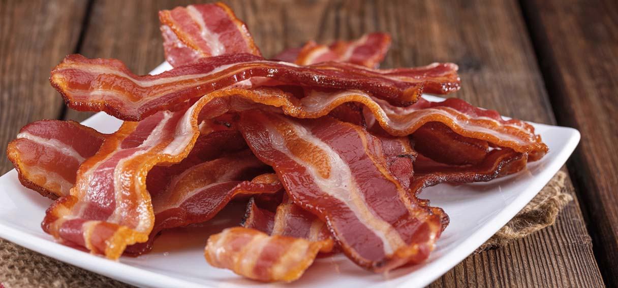 Бекон в еър фрайър